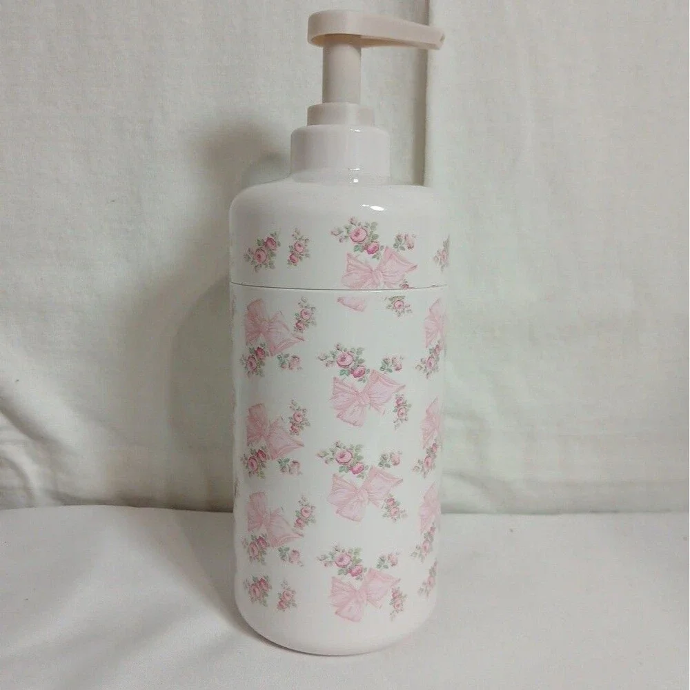Wild x Love Shack Fancy Blooming Heirloom Soap Dispenser Pink Floral